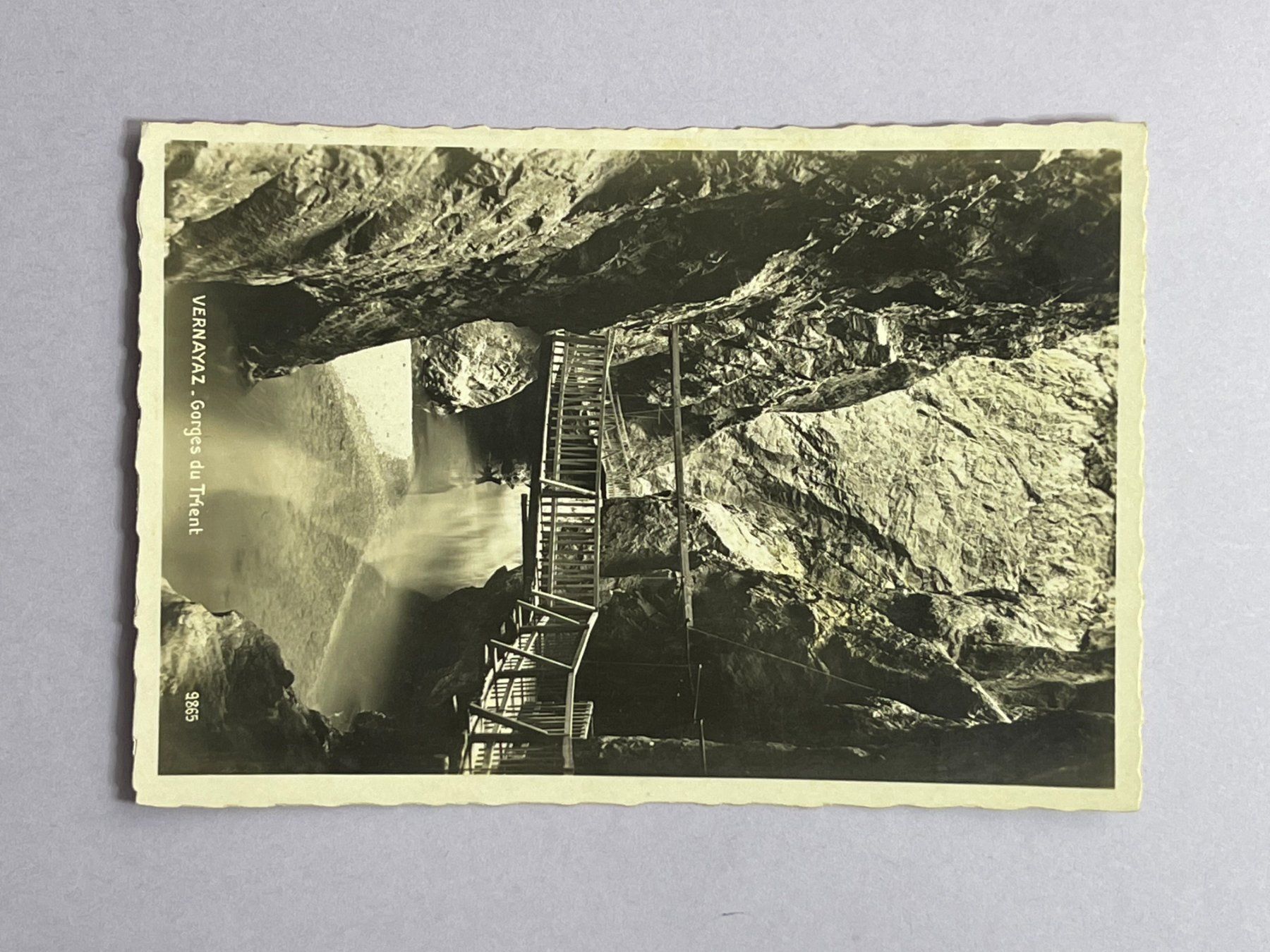 Cartoline postali: Vernayaz - Gorges du Trient – Usato da Steg VS venduto da danwer74