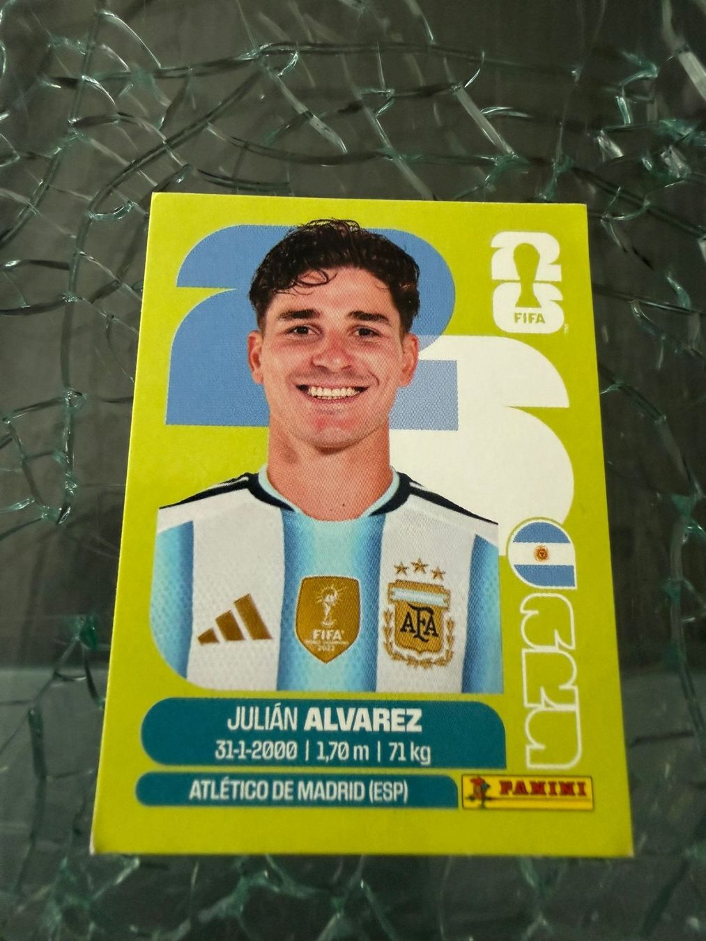 Panini Carte collezionabili: WM 2026 - Panini - Julian Alvarez - ARG 19 – Usato da Pfäffikon ZH venduto da Marcodesi76