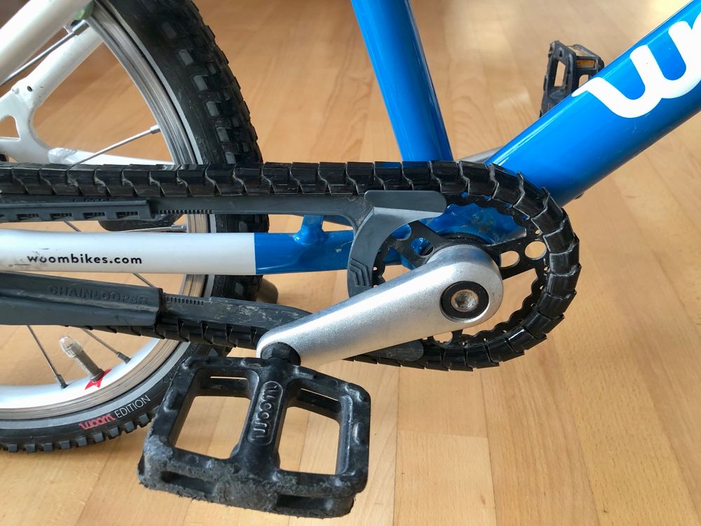 Woom 3 sky-blue Kindervelo 7