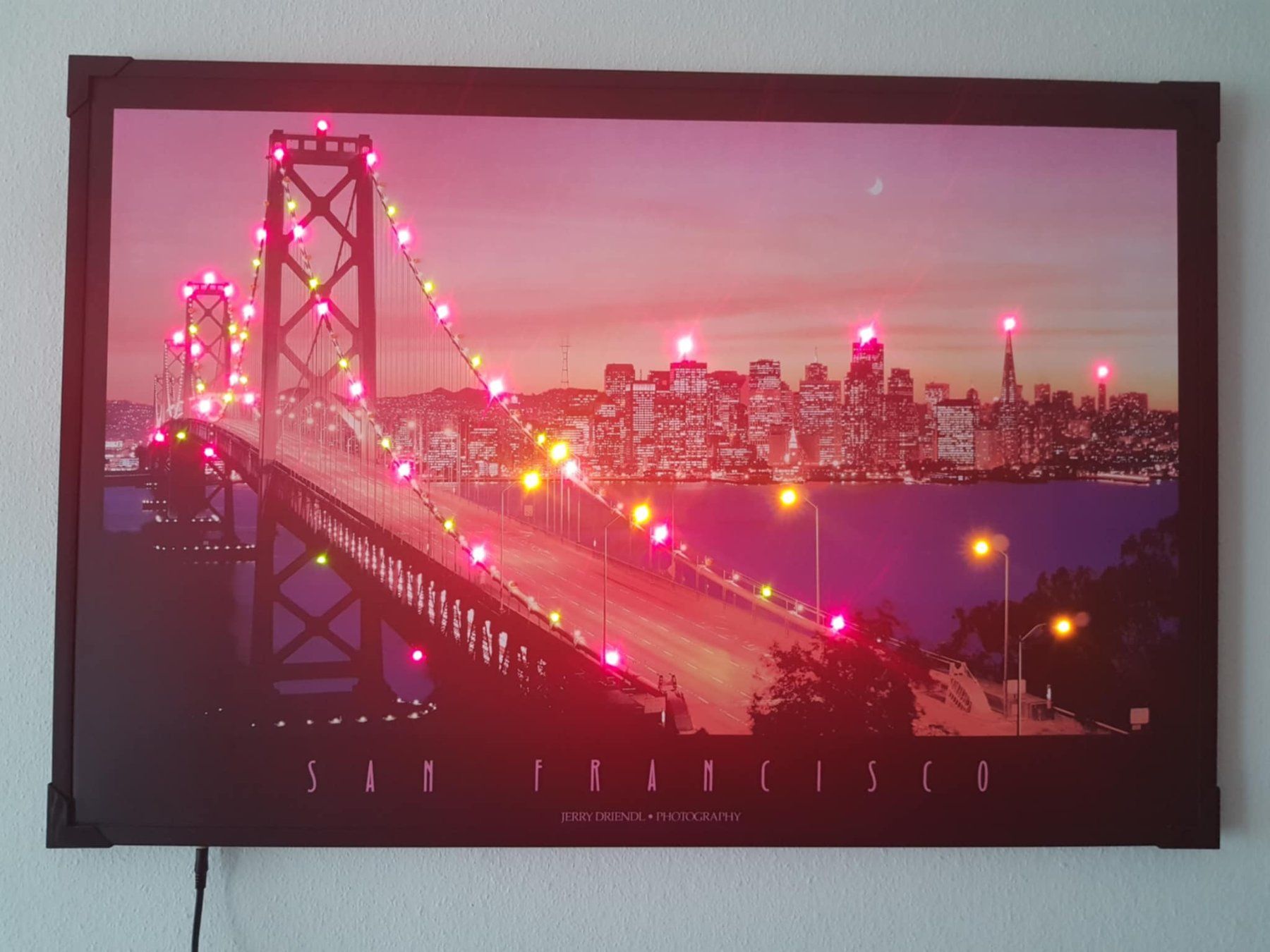 Foto & Immagini: Bild mit LED-Beleuchtung,  San Francisco – Usato da Dulliken venduto da Airliner2