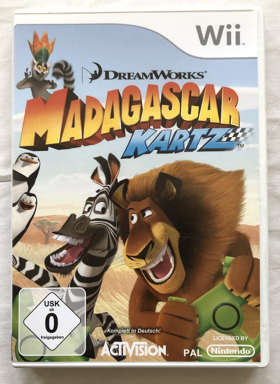 Nintendo Giochi: Nintendo Wii - MADAGASCAR KARTZ – Usato da Schaffhausen venduto da durruti