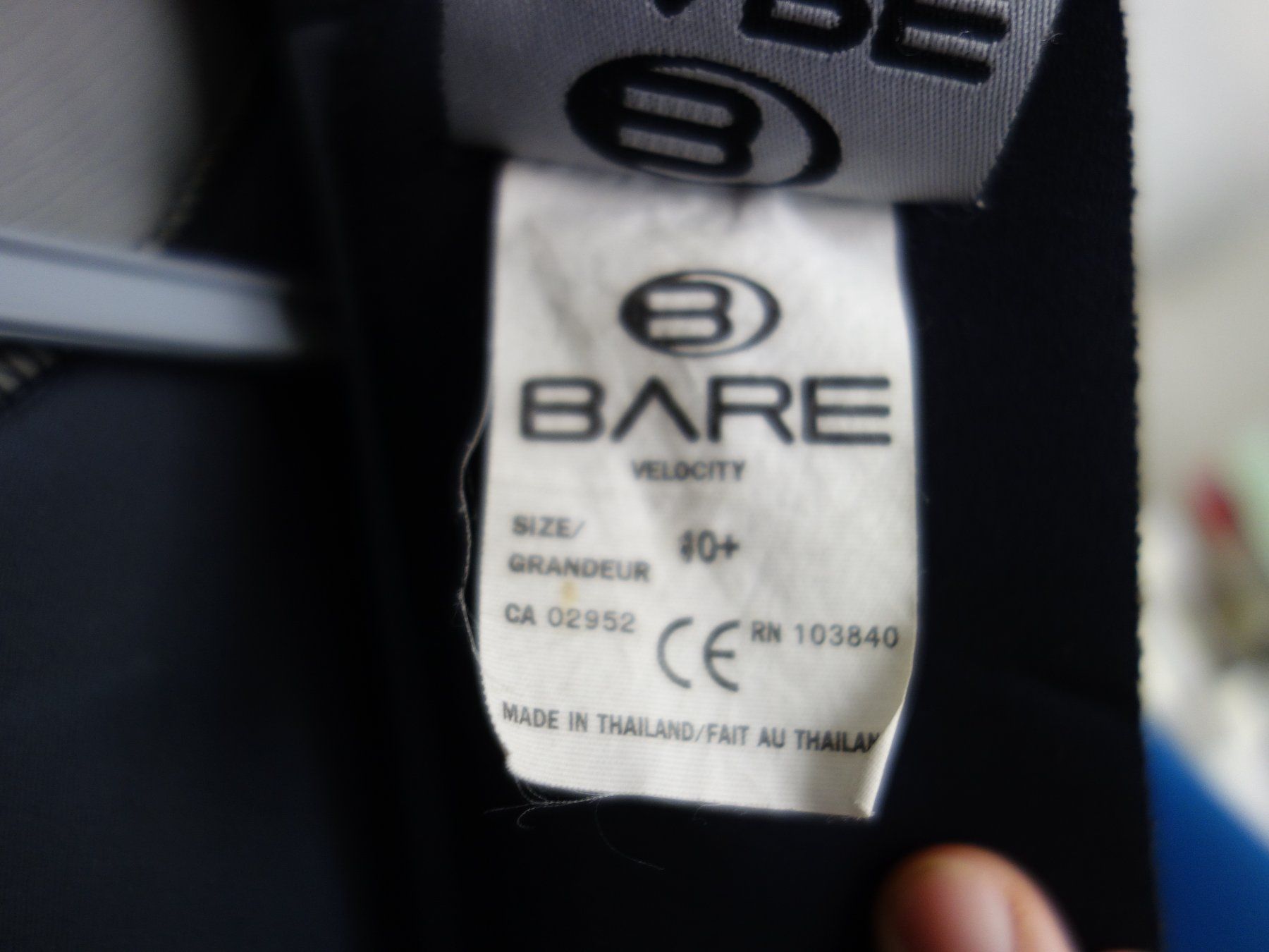 Tauchanzüge: Neopren BARE ( Velocity ) Gr. 10+ – Gebraucht aus Bubikon von An780 3