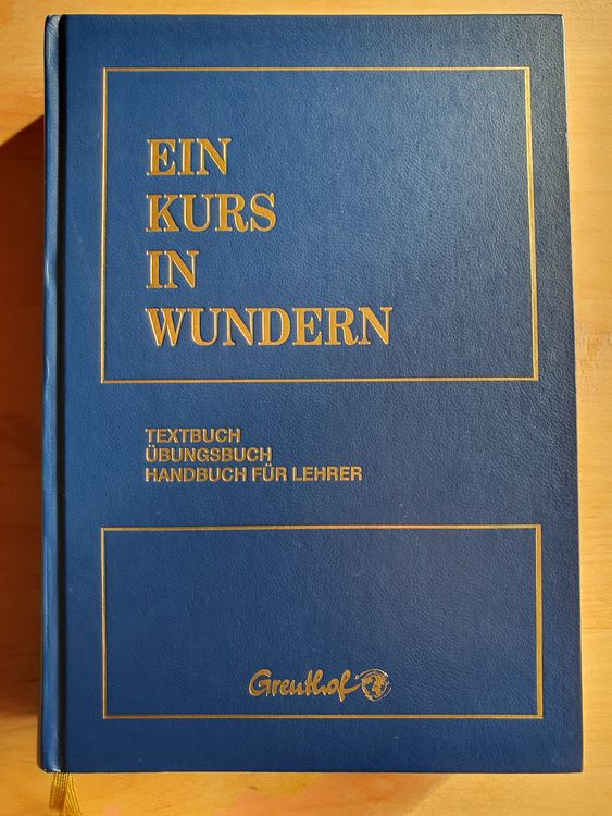 Buch Ein Kurs in Wundern Kaufen auf Ricardo