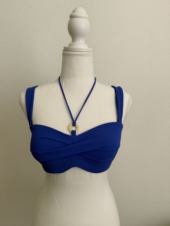 Bikini Top blau 38B 80B Triumph Summer Twist DP Oberteil