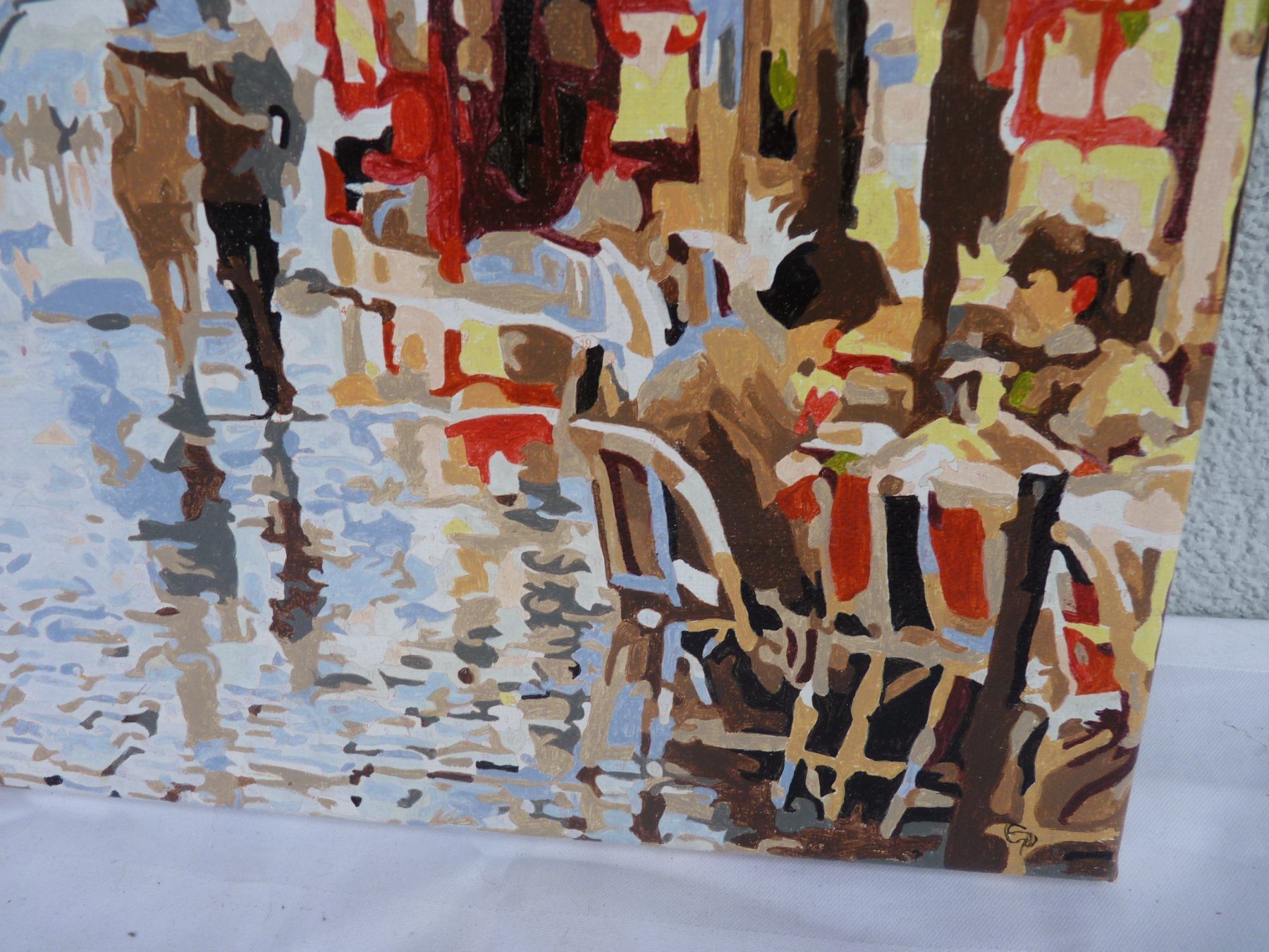 Dipinti: Bild- Gemälde? Paris 49x39cm ohne Rahmen – Usato da Küsnacht ZH venduto da zoliboli01 3
