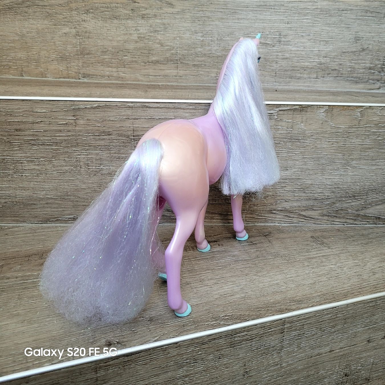 Giocattoli: Barbie Pferd Einhorn Lila – Usato da Niederbuchsiten venduto da klengyel 1