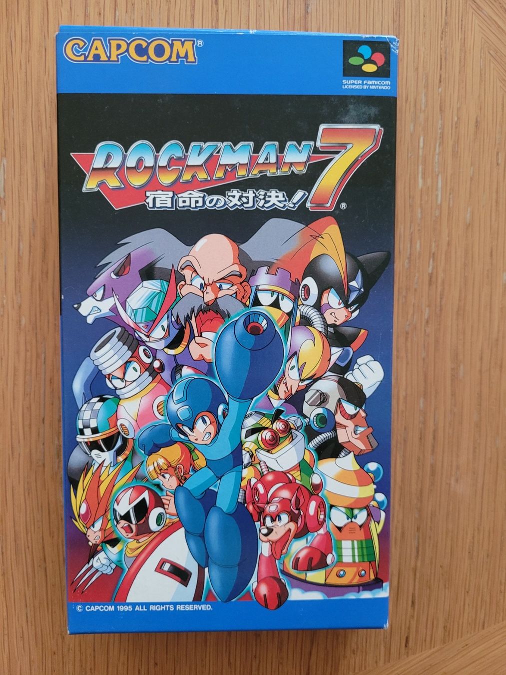 Nintendo Spiele: Megaman 7 mit Box SNES Super Famicom Jap. – Gebraucht aus Münchenstein von