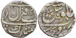 Indien, Tonk, Rupie AH 12xx