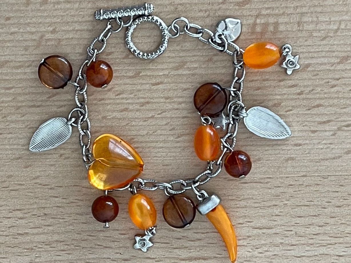H&M Bracciali & Braccialetti: Armband 19cm /Metall, Kunststoff, Glas – Nuovo (secondo la descrizione) da Kölliken venduto da Prscoo 1