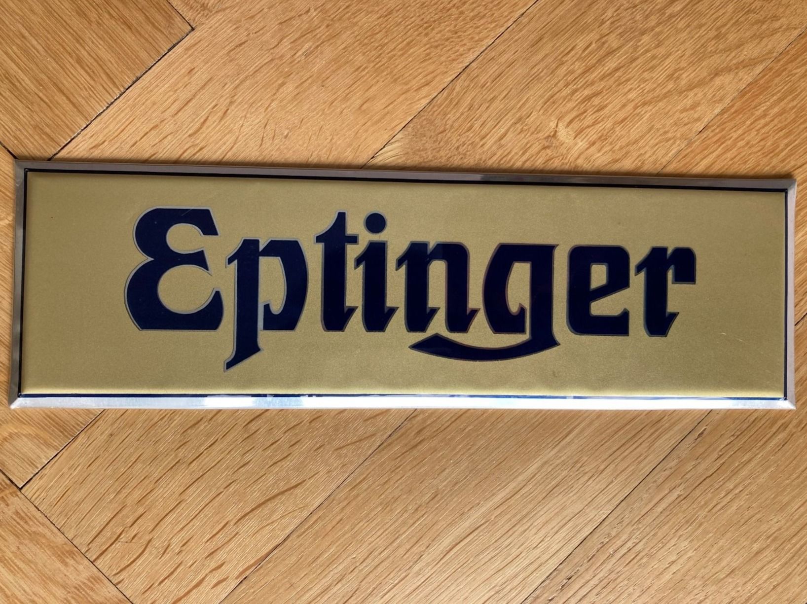 Schilder: ALTES EPTINGER / EMAILLOID / BLECH / SCHILD – Gebraucht aus Zürich von Stuchi1 6