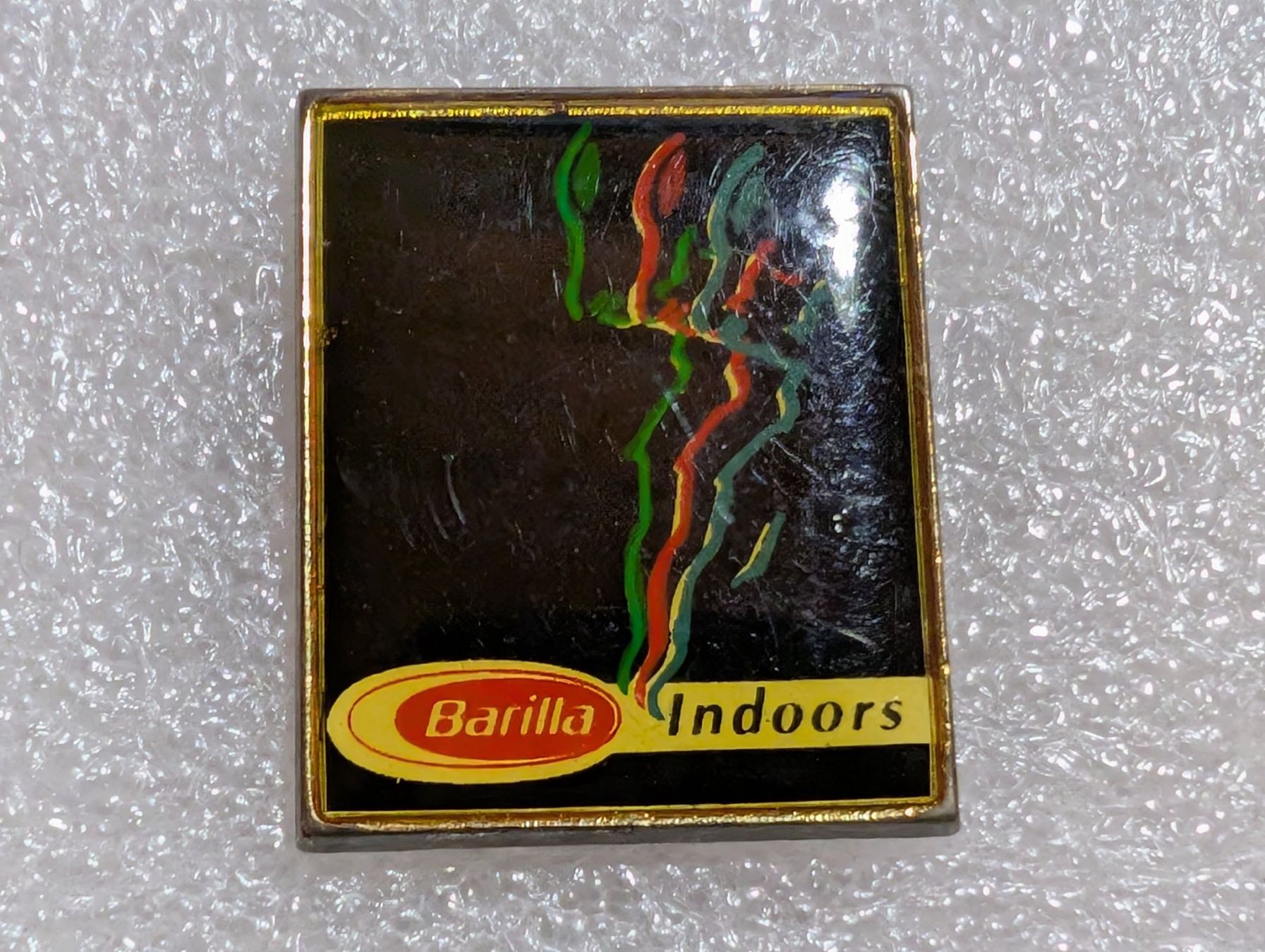 Placchette & Badge: Ansteckpin 265: Barilla Indoors – Usato da Oppligen venduto da Pin-Fall-Shop