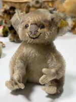 Steiff Koala 11 cm, 1950er, gelber Knopf, gebraucht