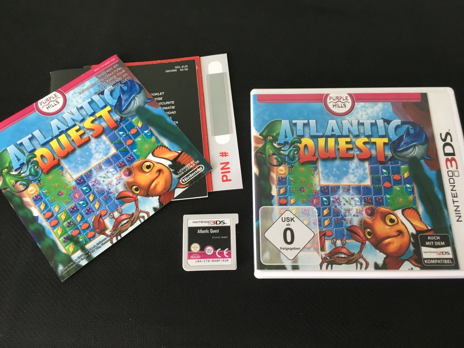 Nintendo Spiele: Atlantic Quest für Nintendo 3DS – Gebraucht aus St.Gallen von sjosjo