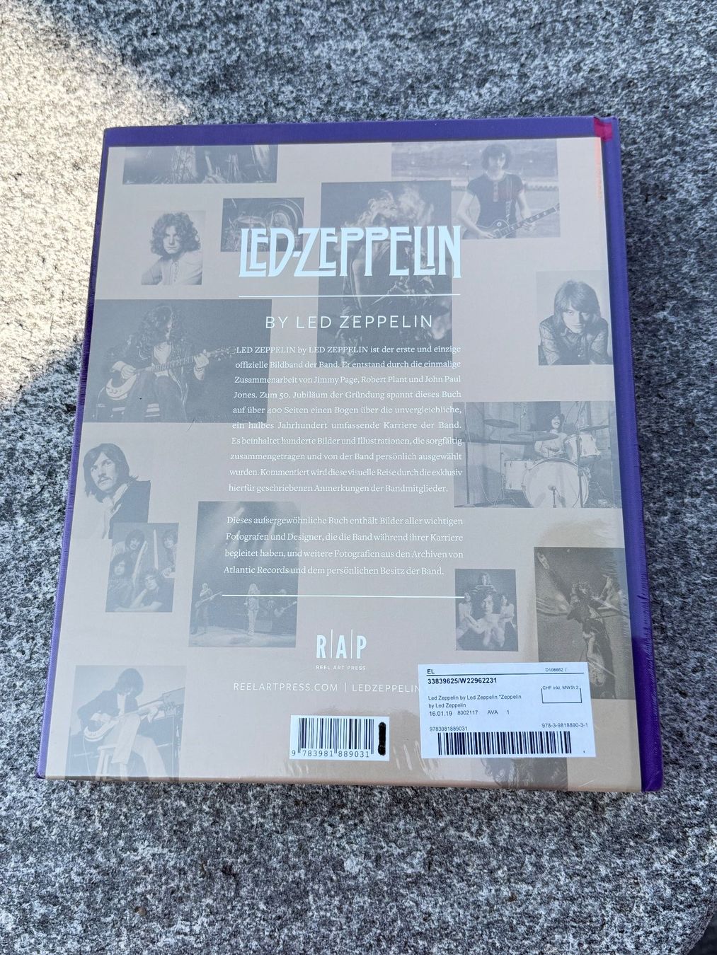 Bücher: Led Zeppelin by Led Zeppelin – Neu und originalverpackt aus Aesch BL von musashi55 1