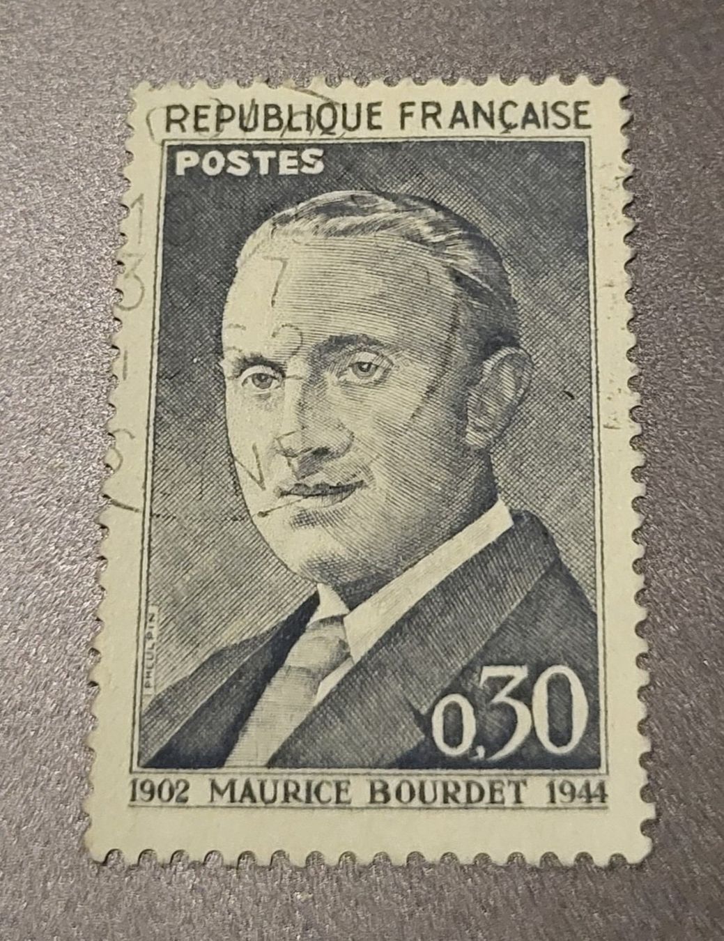 Tous les timbres: Frankreich 1962 briefmarke – D'occasion à St Gallen par Stampsalshobby