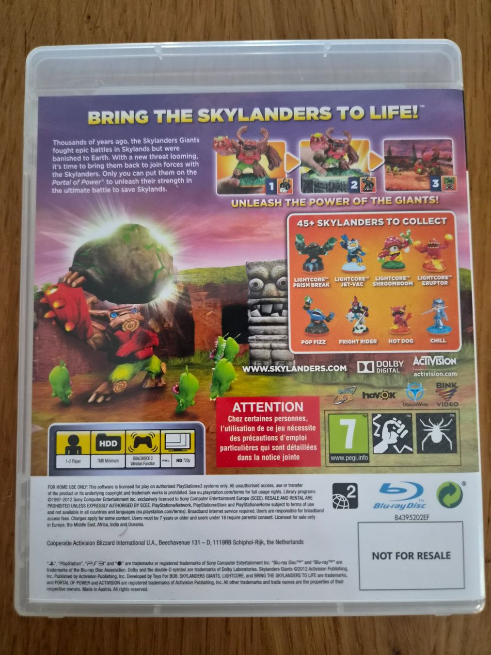 Giochi: Jeu PS3 Skylanders giants – Usato da Tentlingen venduto da Dr_Snake 1