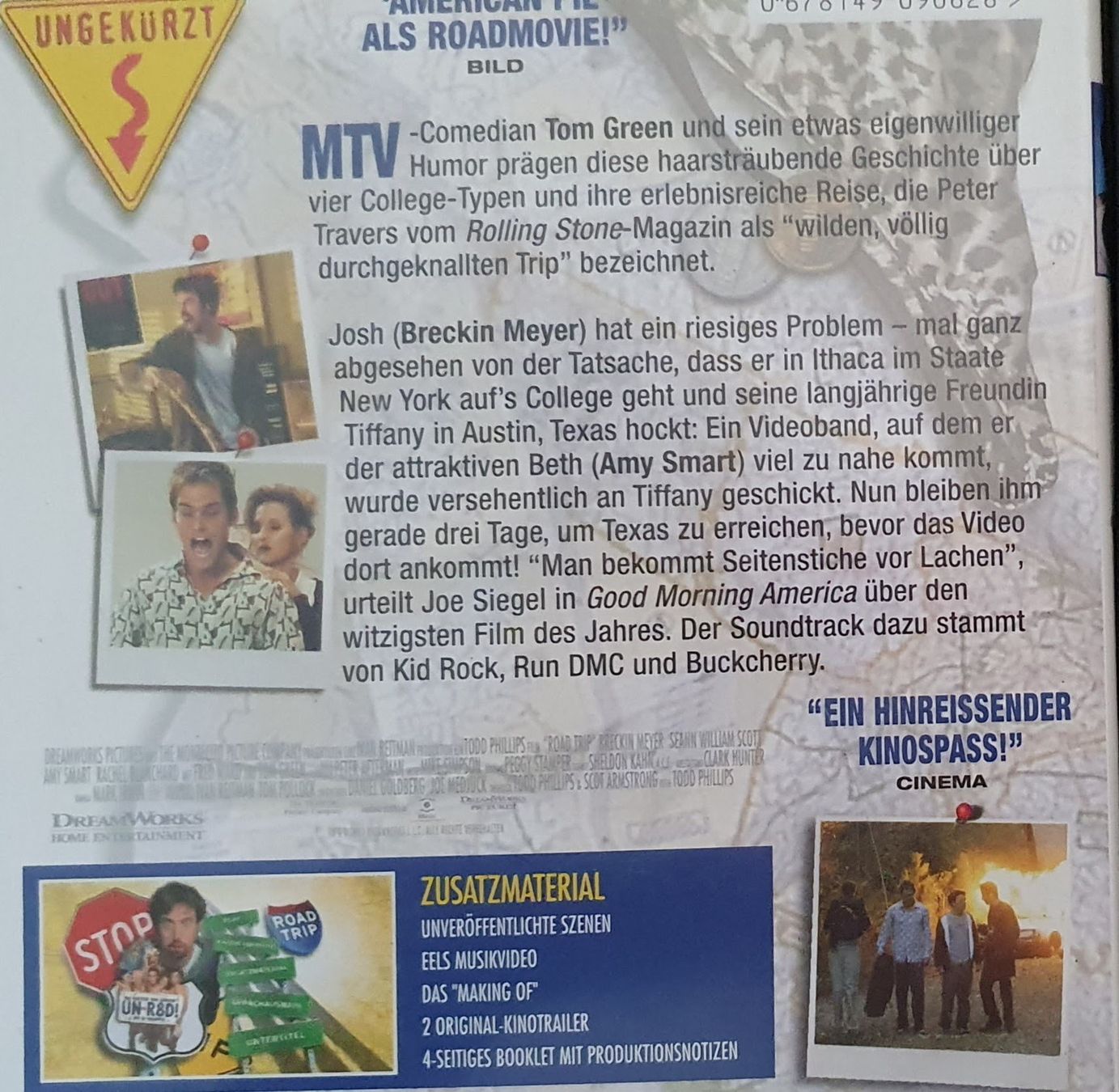 Tutti i DVDs: Road Trip - 2000 - 93min - DVD inkl. VERSAND – Usato da Meinisberg venduto da Steiner31 1