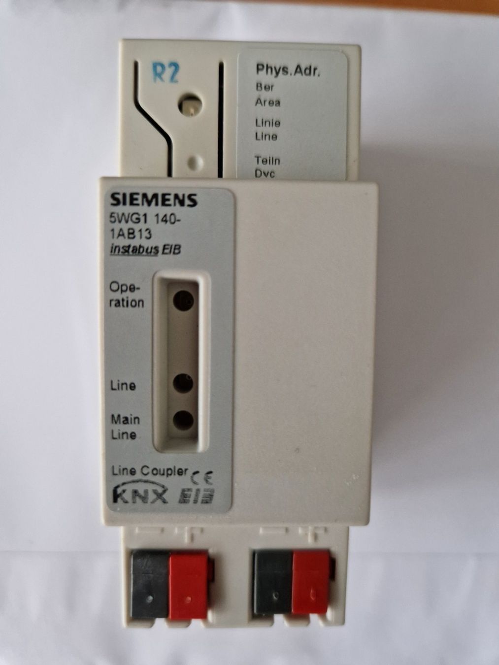 Siemens Elektronikbauteile: Siemens Linienkoppler R2 KNX – Gebraucht aus Steinen von Stromer14