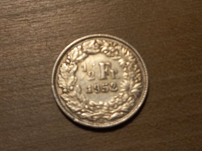 Tutti le monete: 50 Rappen 1952 – Usato da Zürich venduto da Hofzgee 1