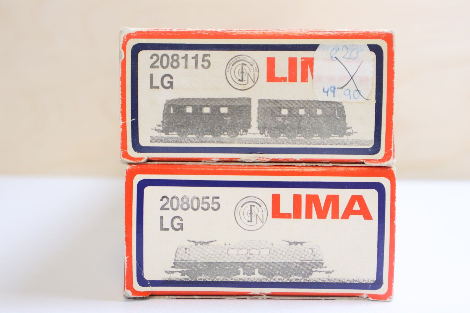 Lima Modellini di ferrovie: Lima Doppelpack V188 Doppellok + BR 151 E-Lok - H0 DC – Usato da Winterthur venduto da Monstera 9