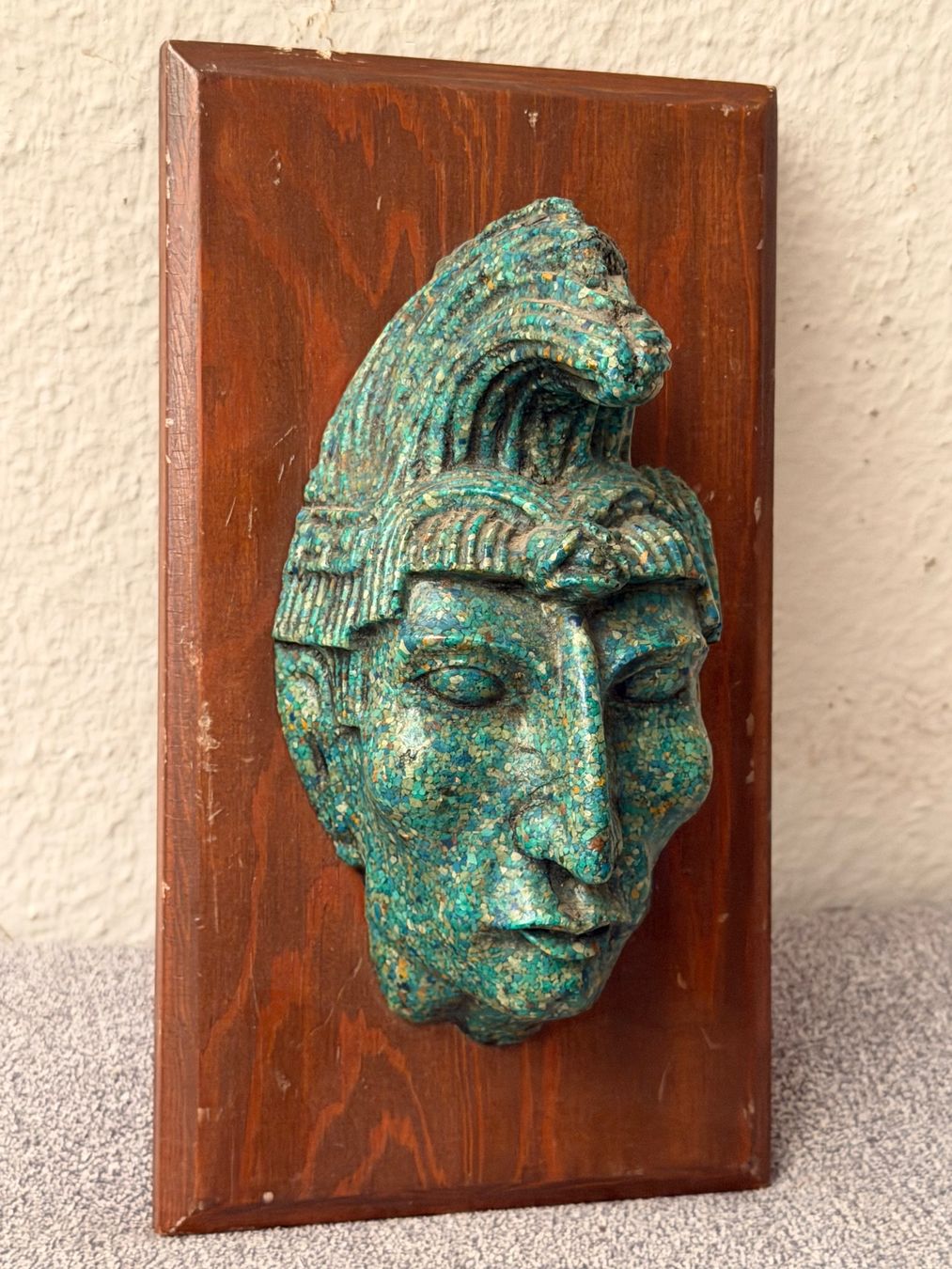 Dipinti: Aztekische Maya-Inka-Statue Totem – Usato da Basel venduto da PAUL_ART 2