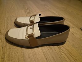 Furla Loafers size 39 leather used with box