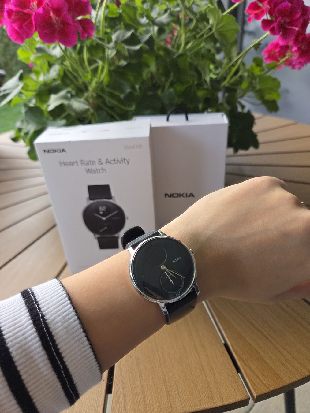 Nokia Smartwatch: Nokia Withings Steel HR Smartwatch – Usato da Bülach venduto da Recherchieren