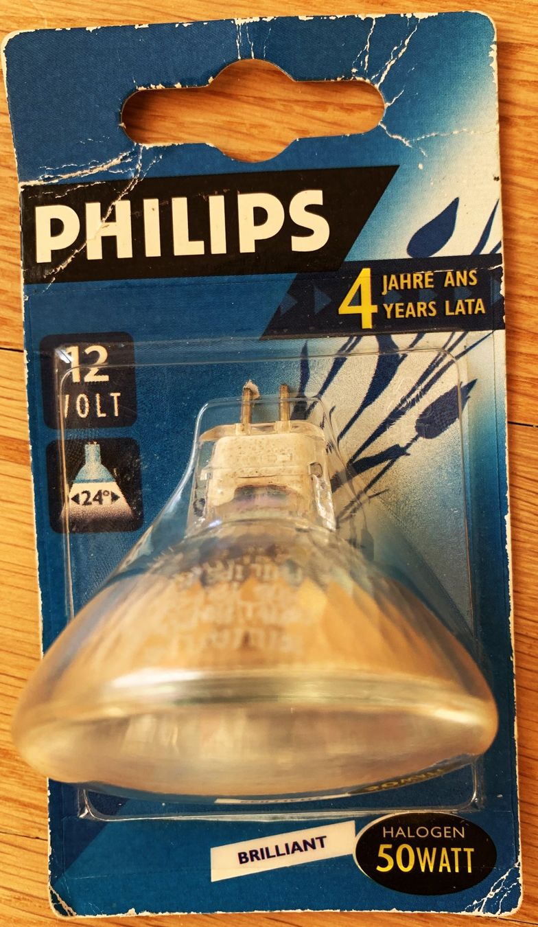 Philips Lampade: PHILIPS SPOT HALOGENLAMPE - 50 Watt – Nuovo e nell'imballaggio originale da Birsfelden venduto da Emporio82