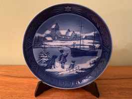 1998: Weihnachtsteller Royal Copenhagen, Dänemärk, original