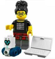 LADY PROGRAMMER LEGO MINIFIGURE 71025 SERIE 19 new in‪ open