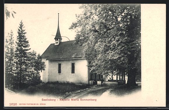 Cartoline postali: AK Seelisberg, Kapelle Maria Sonnenberg – Usato da Berlin venduto da bartko-reher