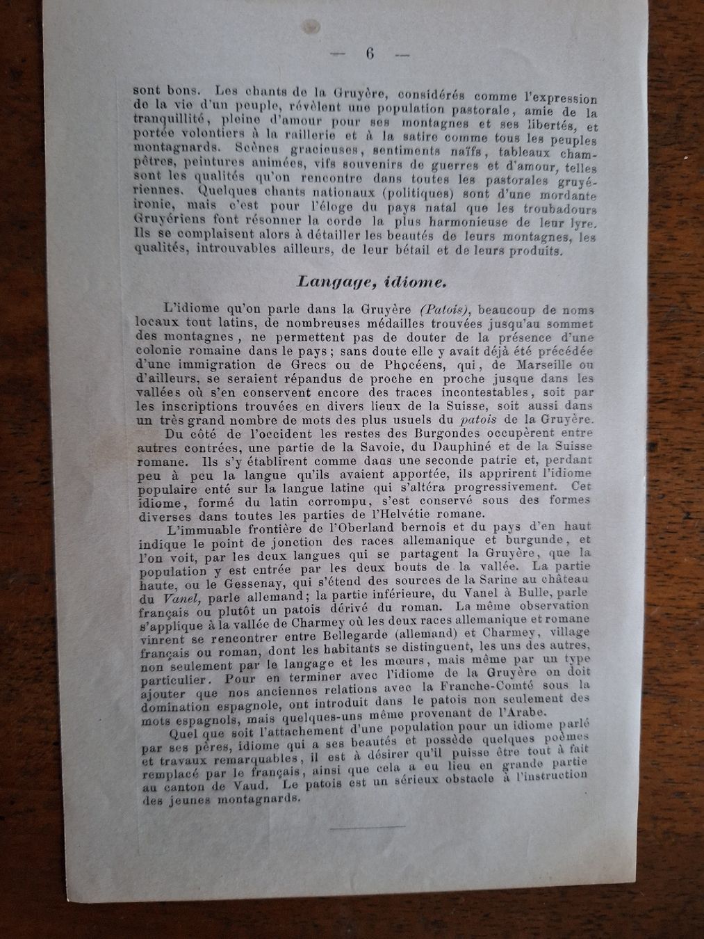 Incisioni: GRUYERES VUE DE L'OUEST – Usato da Bevaix venduto da bohrap 2