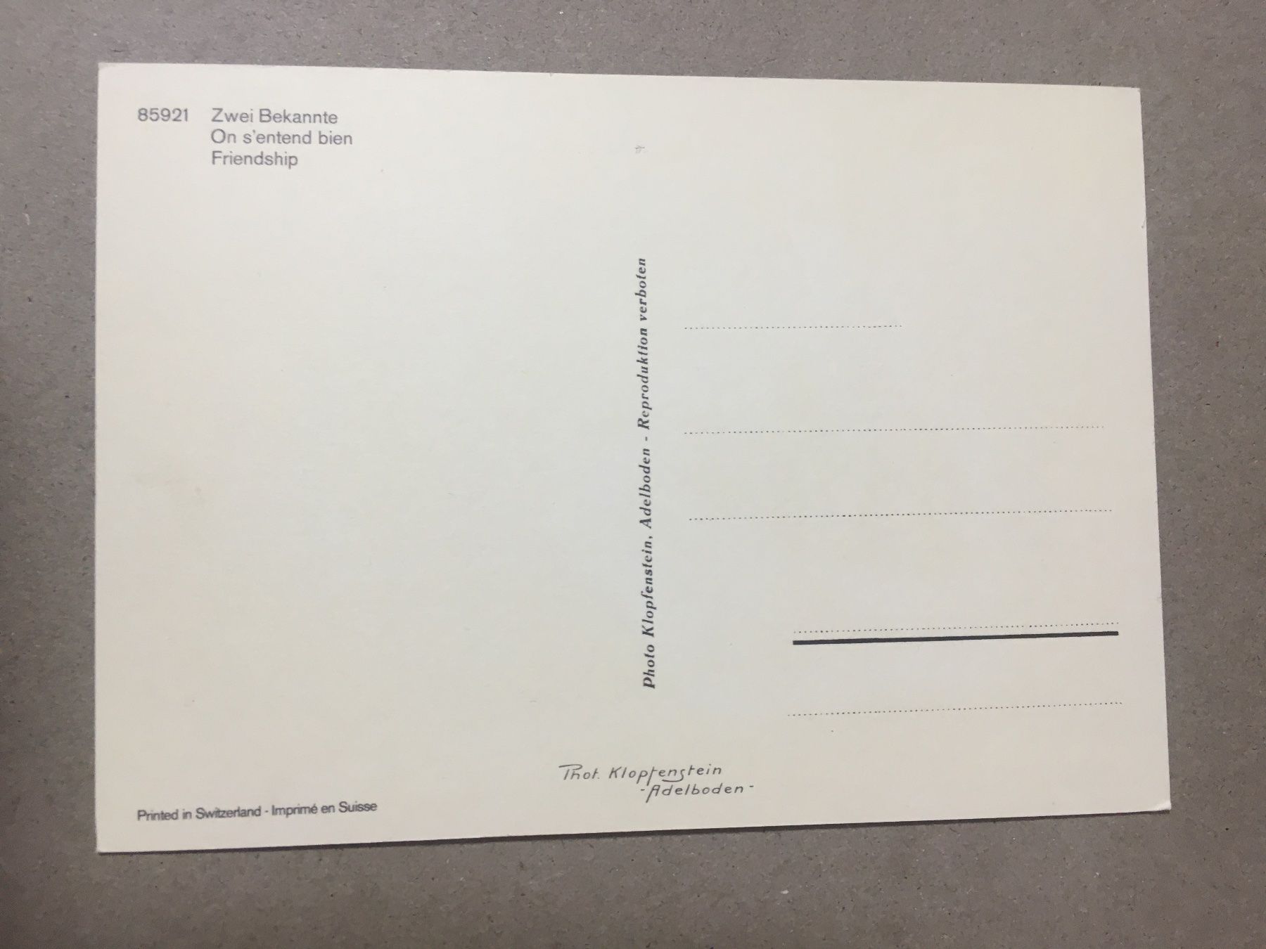 Cartoline postali: AK Mädchen mit junger Ziege Kitz Lamm – Usato da Küttigen venduto da Melisch1000 1