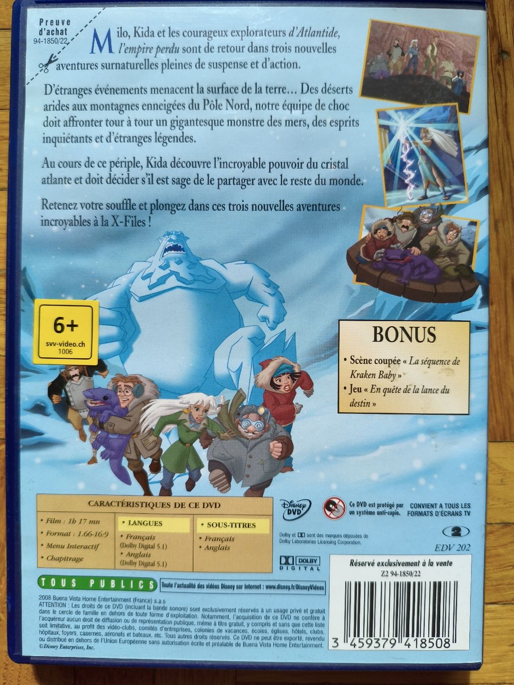 Alle DVDs: Les engines de l'Atlantide – Gebraucht aus Renens VD von kollar7 1