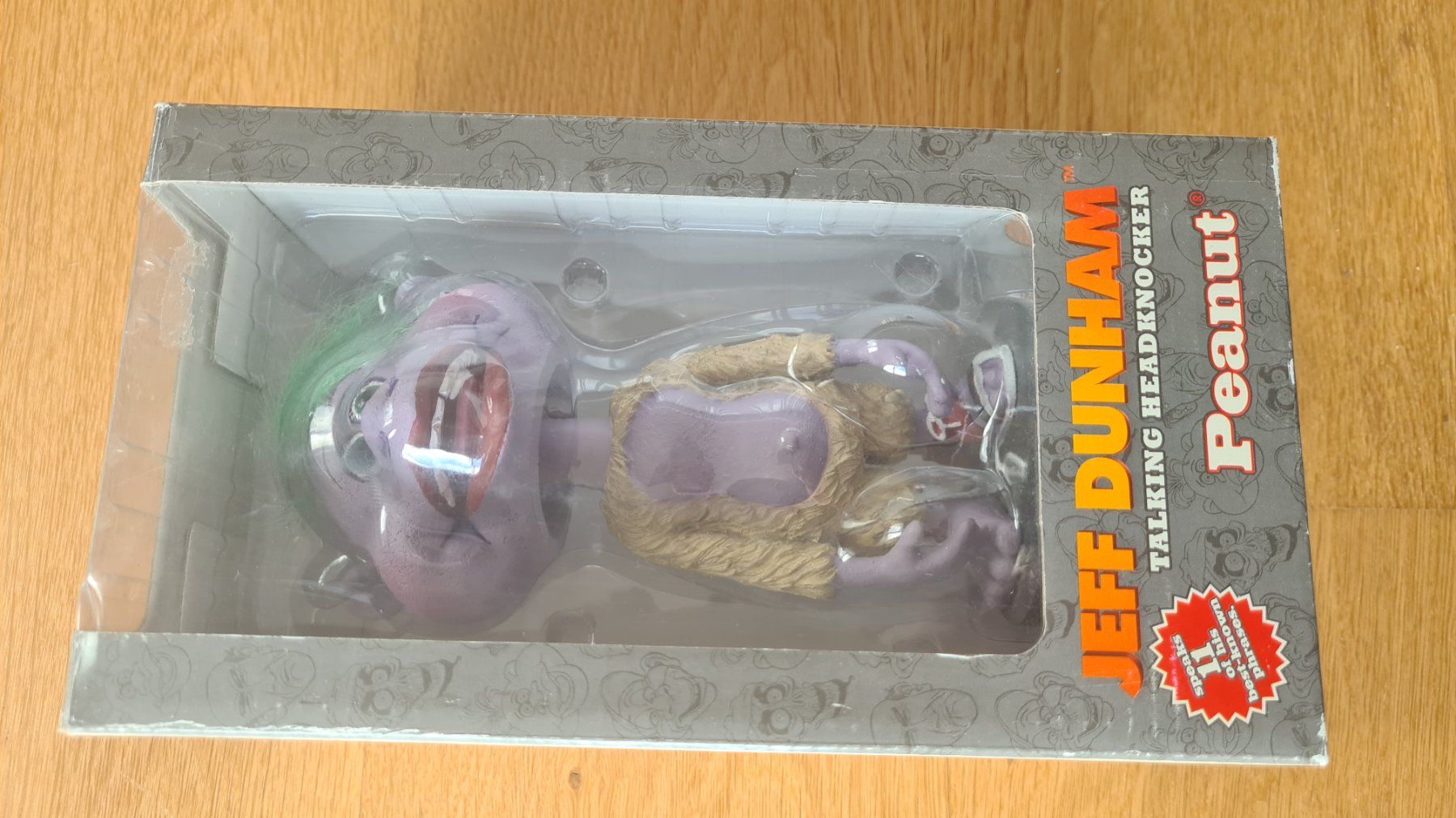 Figuren: Vintage Jeff Dunham Peanut Talking Bobblehead Figur OVP – Neu (gemäss Beschreibung) aus Winterthur von stufaphi 3
