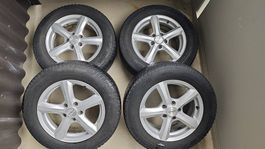 Gamaparts Alufelgen mit ESA+ Winterreifen 215/60 R16