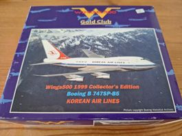 Korean Air lines Boeing B 747SP-B5 1:500 mit Reg. HL7457