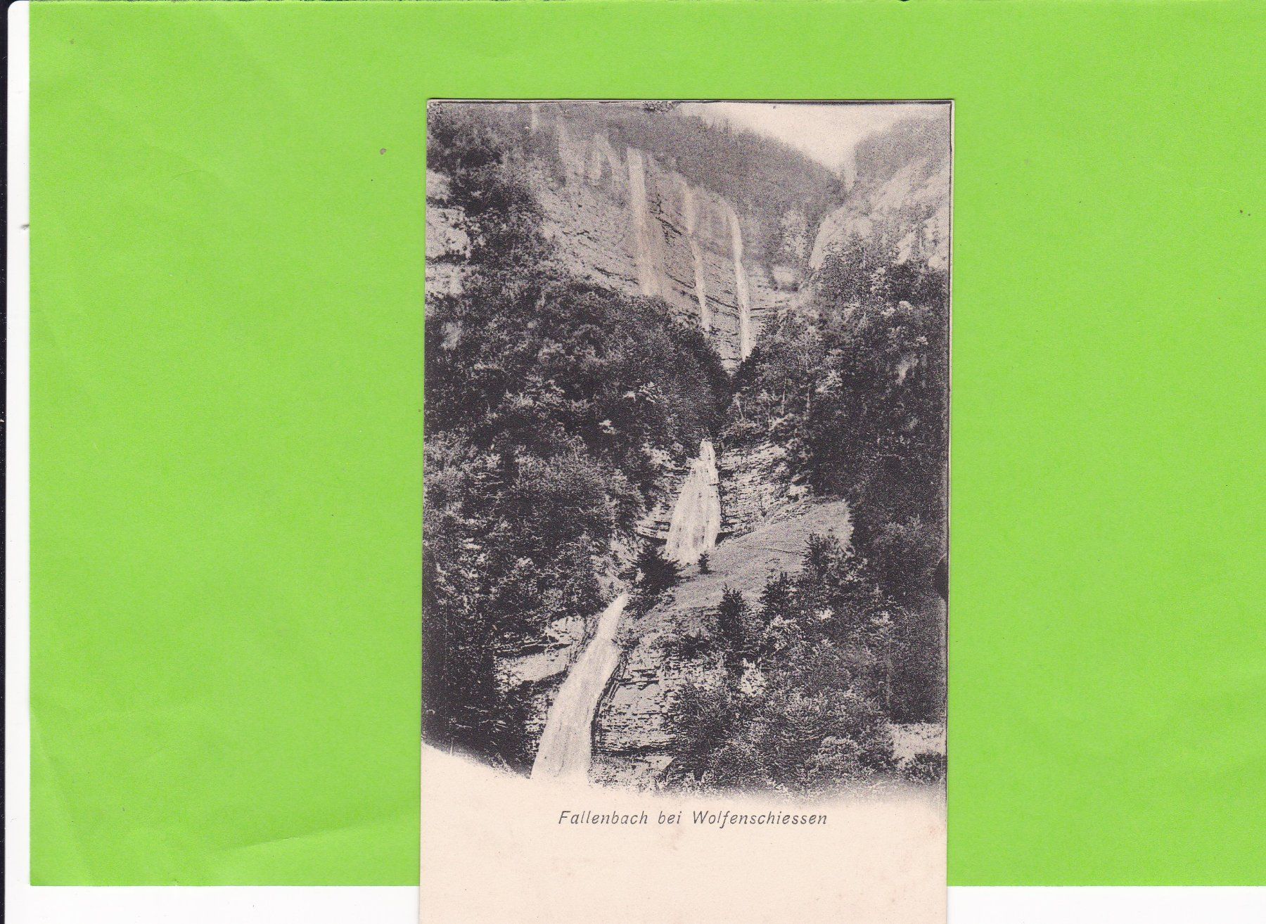 Cartoline postali: Fallenbach bei Wolfenschiessen – Usato da St. Peterzell venduto da neckertal