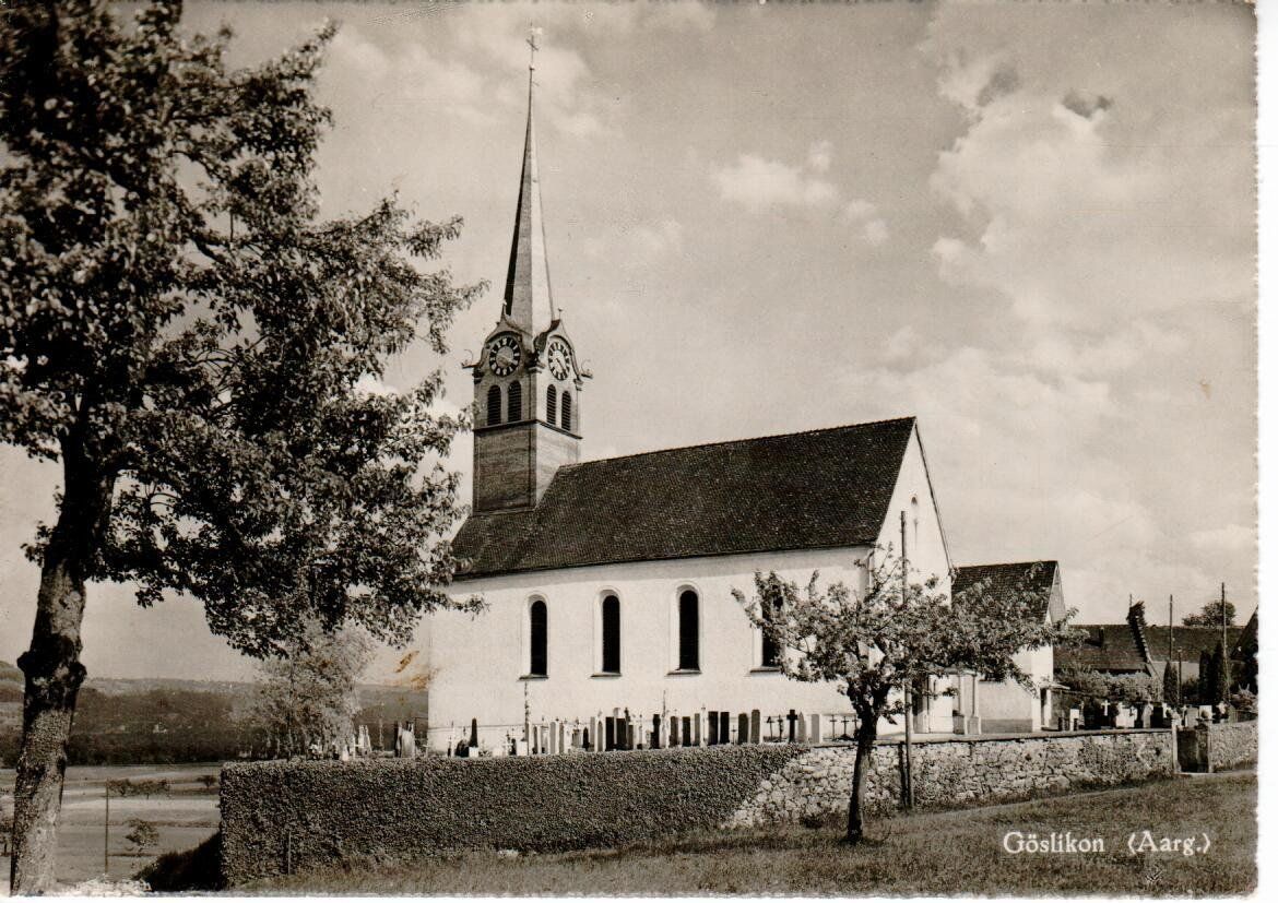 Cartoline postali: Göslikon 1948 – Usato da Wolhusen venduto da Curver9