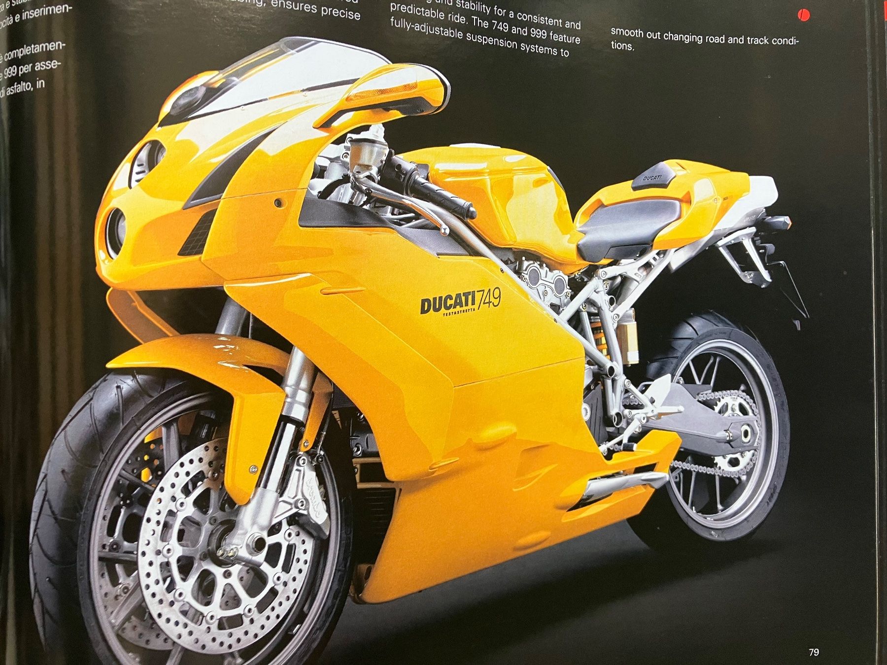 Ducati Strada: Ducati - Modellprogramm 2004 - Originalprospekt – Usato da Malans GR venduto da Chueche427 1