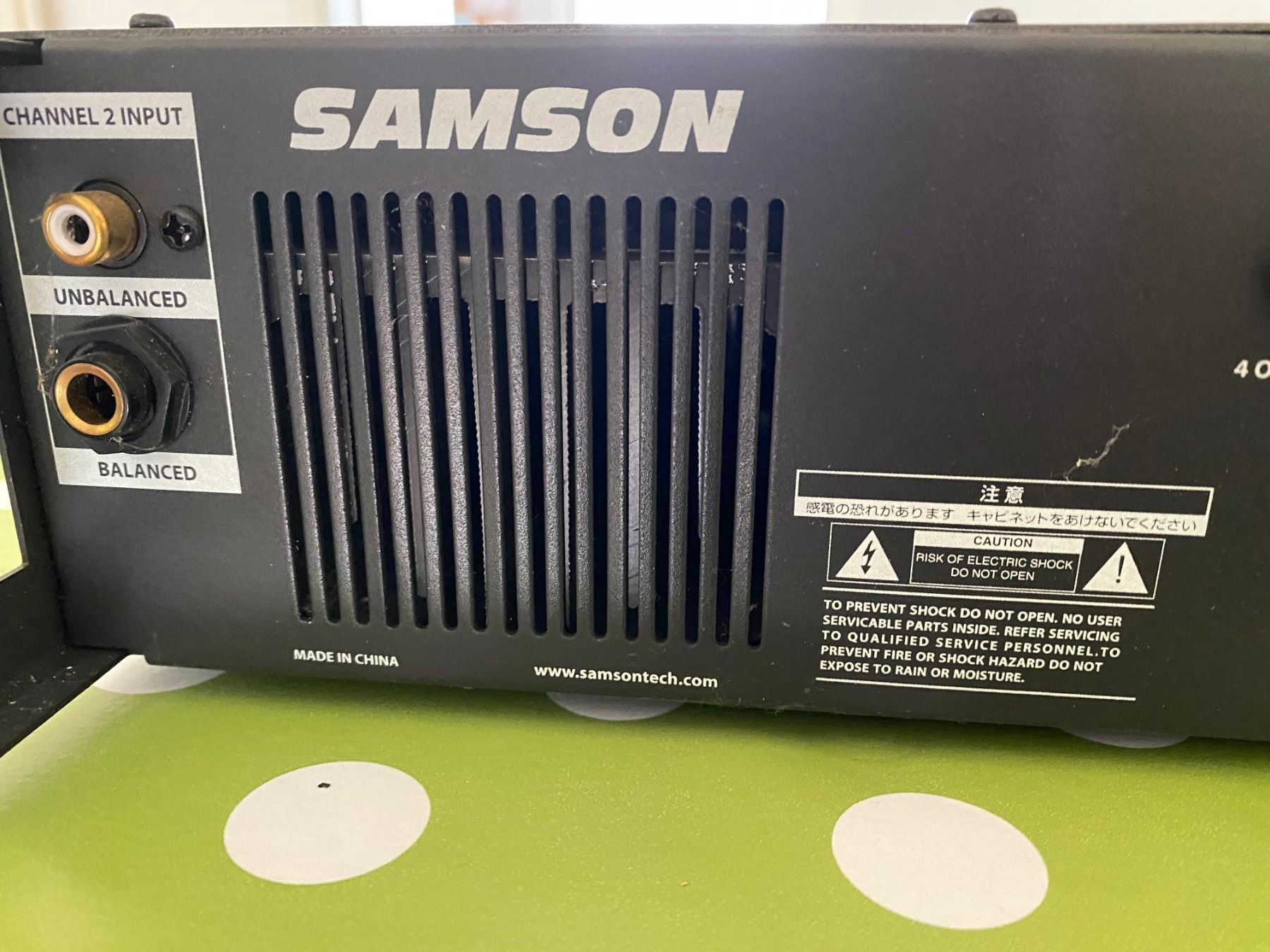 Verstärker: Samson SERVO 600 Verstärker – Gebraucht aus Allschwil von Robot3 2
