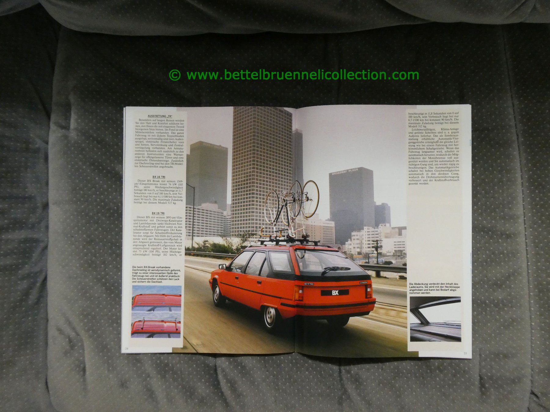 Citroën Documenti: Citroën BX 1987/07 Prospekt deutsch – Usato da Weingarten-Kalth venduto da Bettelbruenneli 8