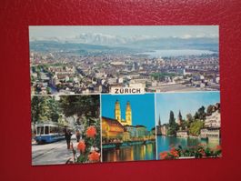 Zürich mehrbildrig mit Panorama Ansicht
