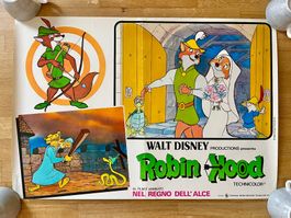 1973 “Robin Hood” Walt Disney Kinoplakat Original Vintage