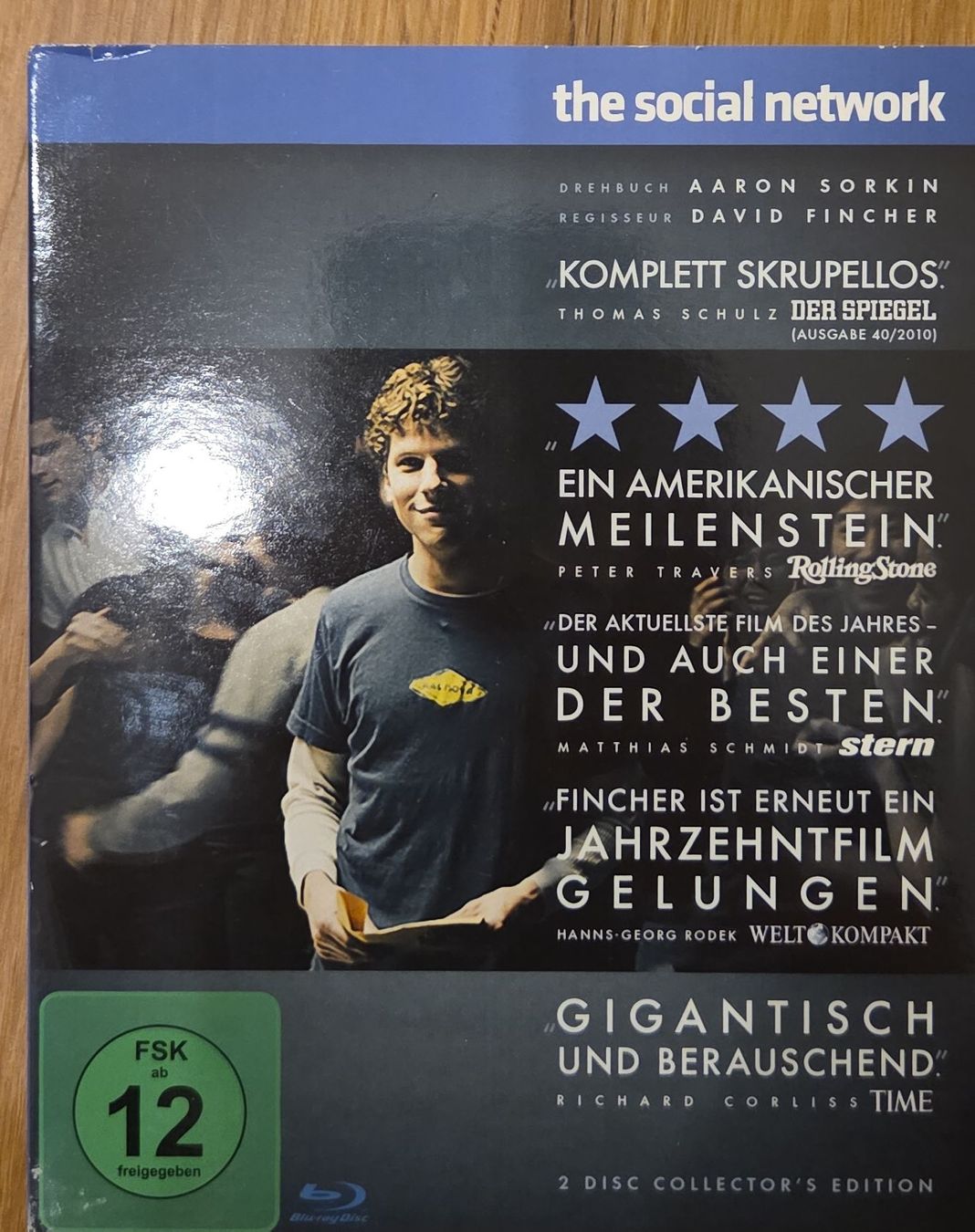 Alle DVDs: The Social Network Collector's Edition Blu-ray – Gebraucht aus Fehraltorf von mugr01