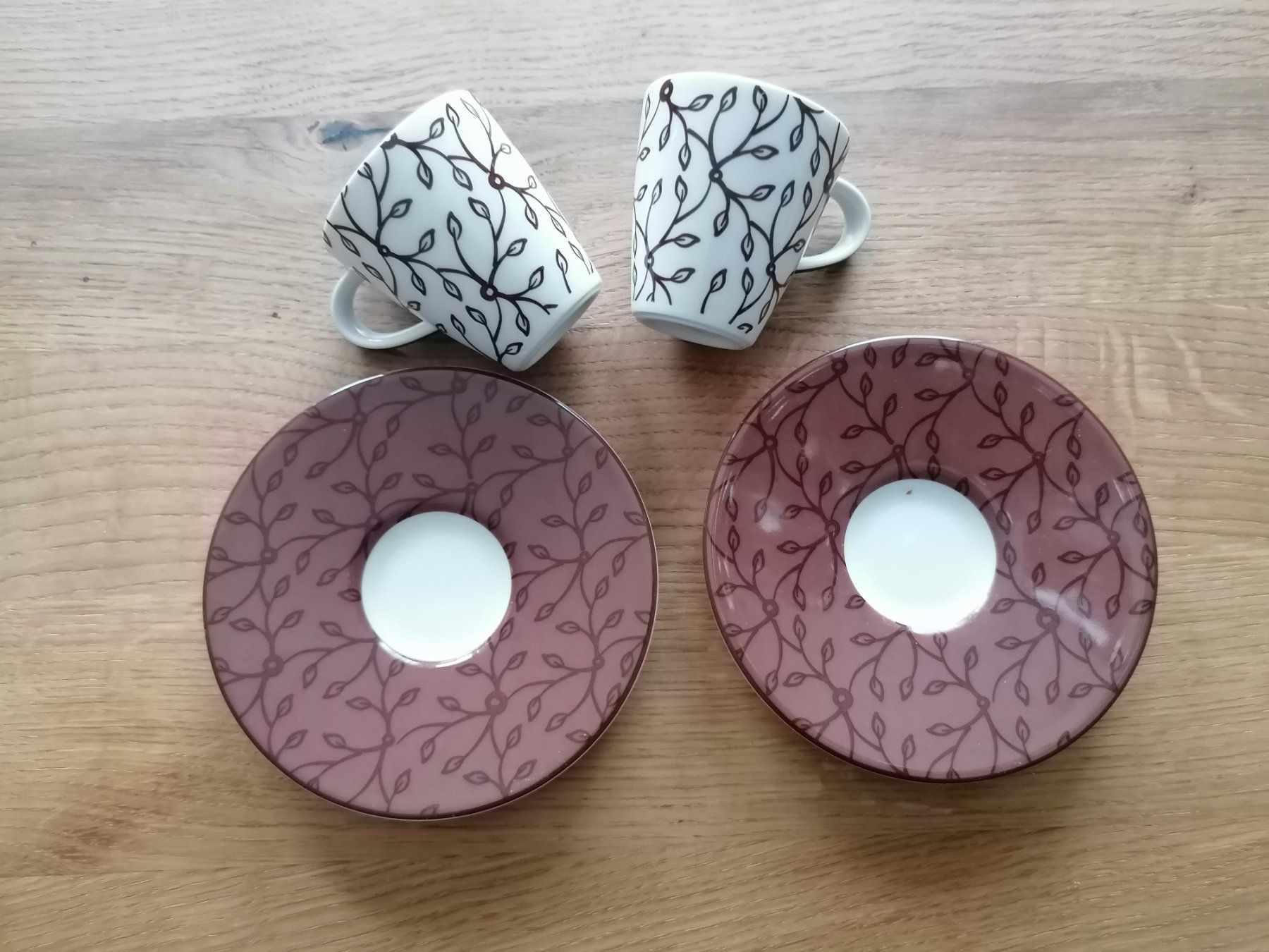 Villeroy & Boch Tazze: Villeroy & Boch, Espresso Tassen mit Unterteller – Usato da Basel venduto da vintagecollector 2