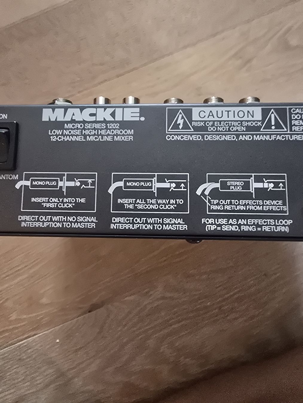Mackie Platines de mixage: Mackie Micro Series 1202 Mixer Used – D'occasion à Nussbaumen AG par 3D_Printing 3