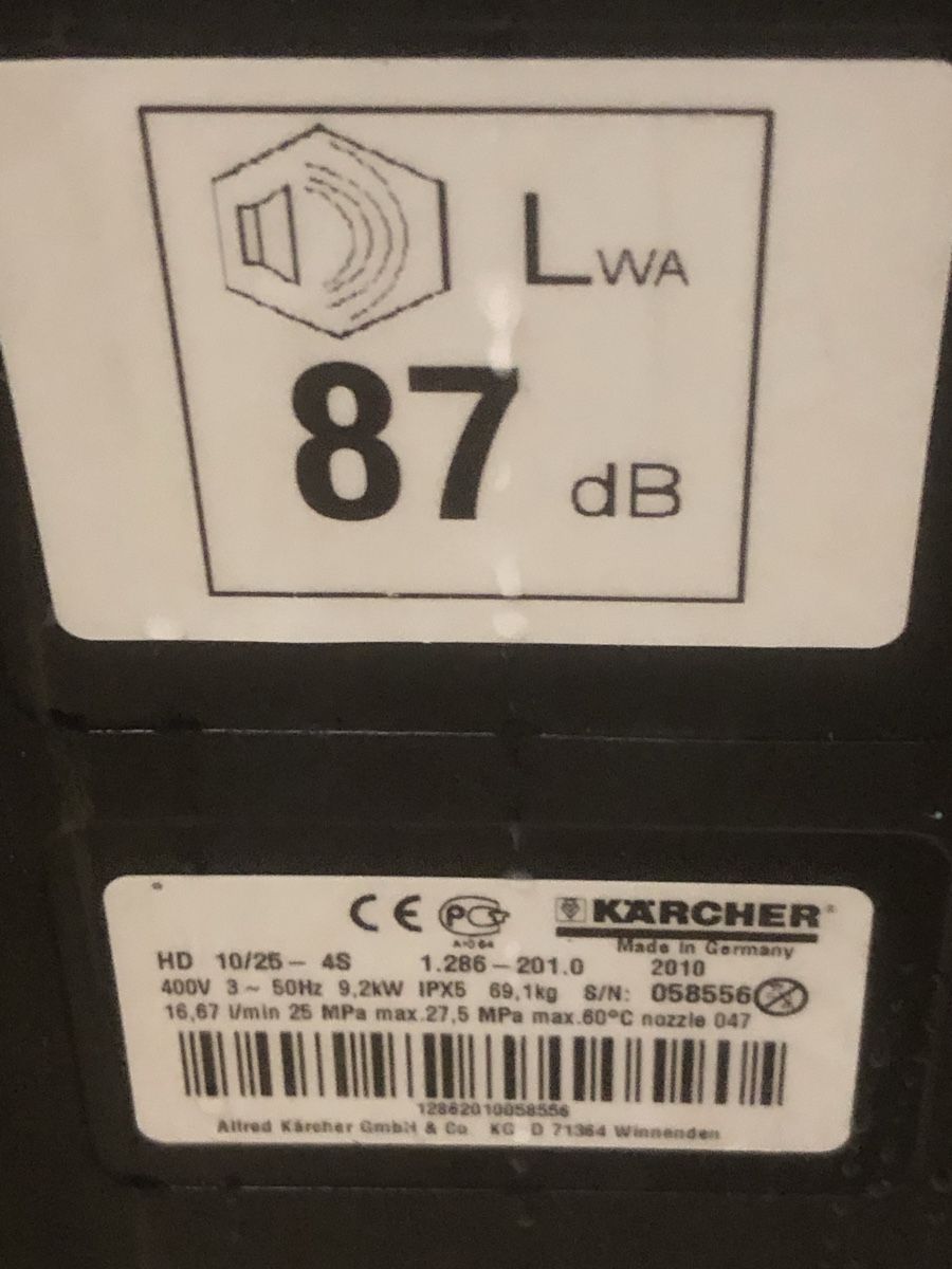 Kärcher Idropulitrici ad alta pressione: Verkaufe Kärcher HD 10 /25 .4S – Usato da Adlikon b.Regensdf venduto da MS1950 7