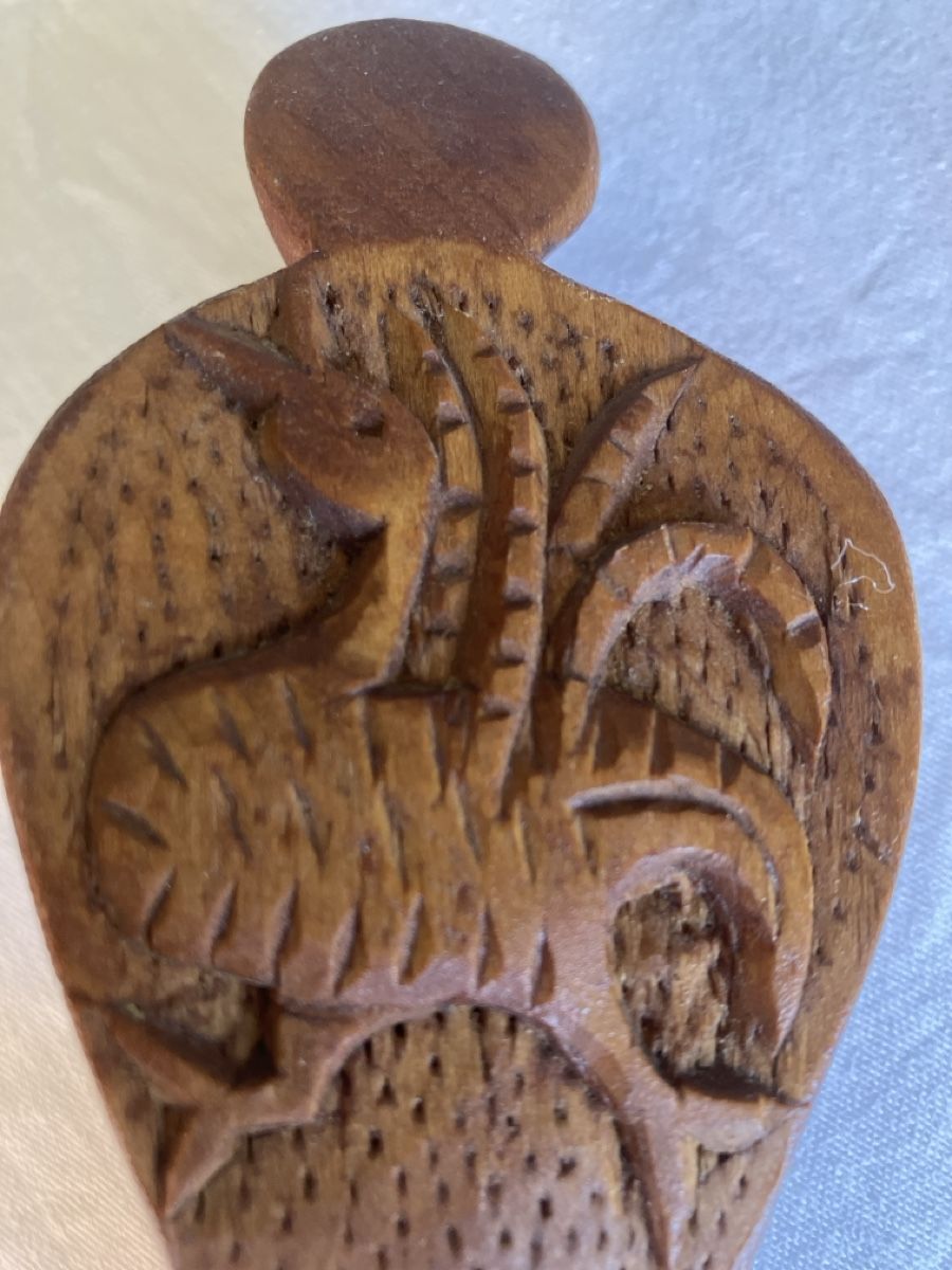 Cucchiai: 2 cuillères à crème en bois – Usato da Pully venduto da claddagh 1