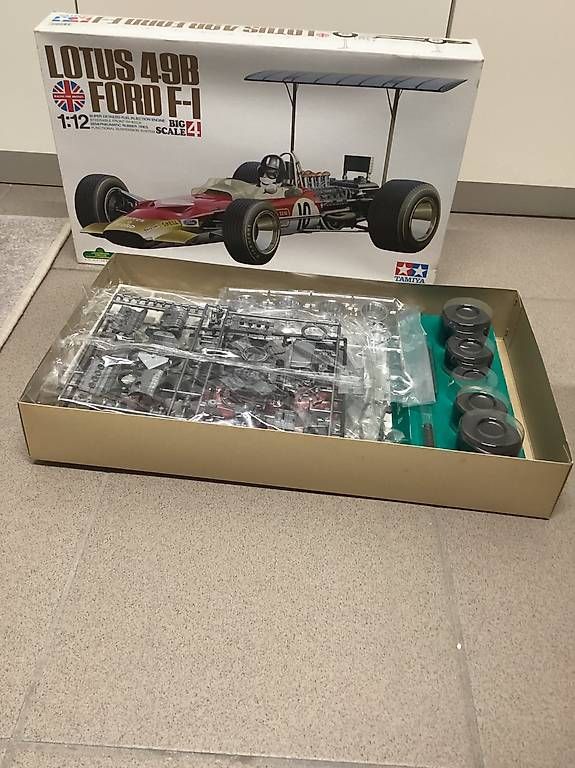 Kit di modellismo & Modellini statici: Tamiya 1/12 Lotus 49b Ford – Usato da Taverne venduto da Stefano031 1